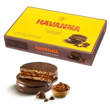 Alfajor Havanna Chocolate Clássico - Caixa Com 12